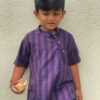 purple kurta