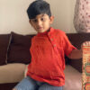 Orange kurta for boys