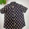 Black Ajrakh kids Shirt