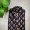 Black Ajrakh kids Shirt