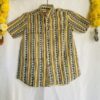 Ajrakh short kurta for boys for festive wear
